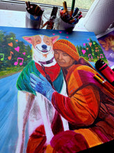 Load image into Gallery viewer, Monk and Aloka: Joy in Every Step
