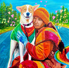 Load image into Gallery viewer, Monk and Aloka: Joy in Every Step