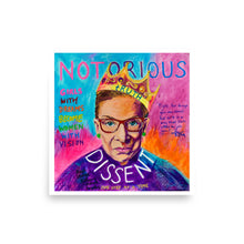 Load image into Gallery viewer, RBG Art Print