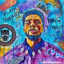Load image into Gallery viewer, Black Panther aka Chadwick Boseman