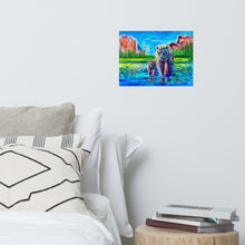 Load image into Gallery viewer, Bears at Yosemite - Art Print