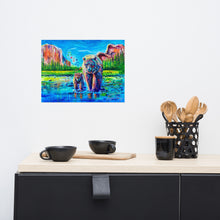 Load image into Gallery viewer, Bears at Yosemite - Art Print