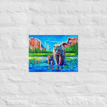 Load image into Gallery viewer, Bears at Yosemite - Art Print