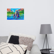 Load image into Gallery viewer, Bears at Yosemite - Art Print