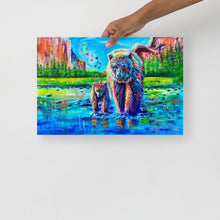 Load image into Gallery viewer, Bears at Yosemite - Art Print