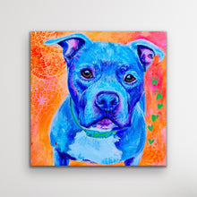 Load image into Gallery viewer, Jeffrey the Positively Peaceful Pit bull