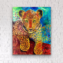 Load image into Gallery viewer, Payal Emery, Baby Amur Leopard, $550