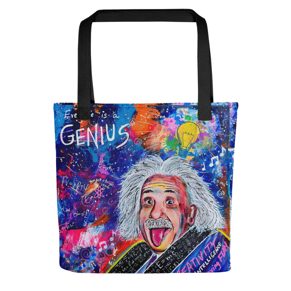 Einstein Tote bag