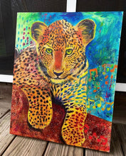 Load image into Gallery viewer, Payal Emery, Baby Amur Leopard, $550
