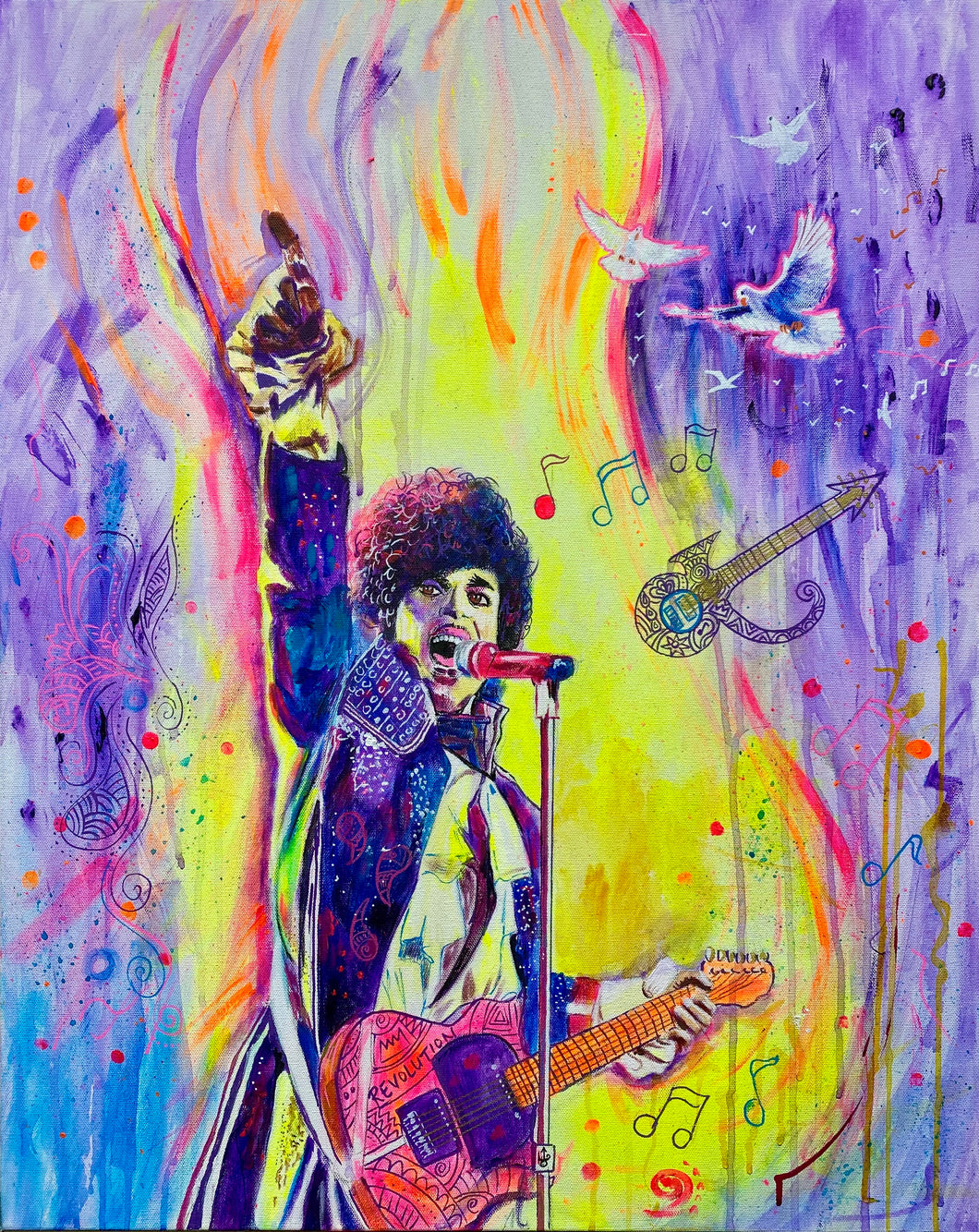 Prince: Let Your Magic Shine, Original Artwork 